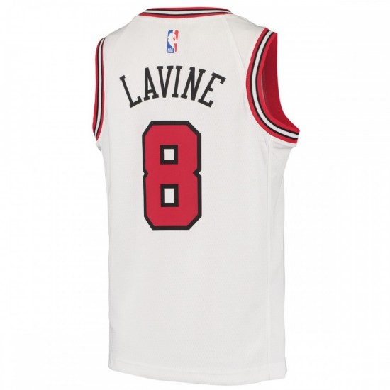 Zach LaVine Chicago Bulls Nike Youth 2020/21 Swingman Jersey - Association Edition - White