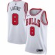 Zach LaVine Chicago Bulls Nike Unisex 2022/23 Swingman Jersey - Association Edition - White