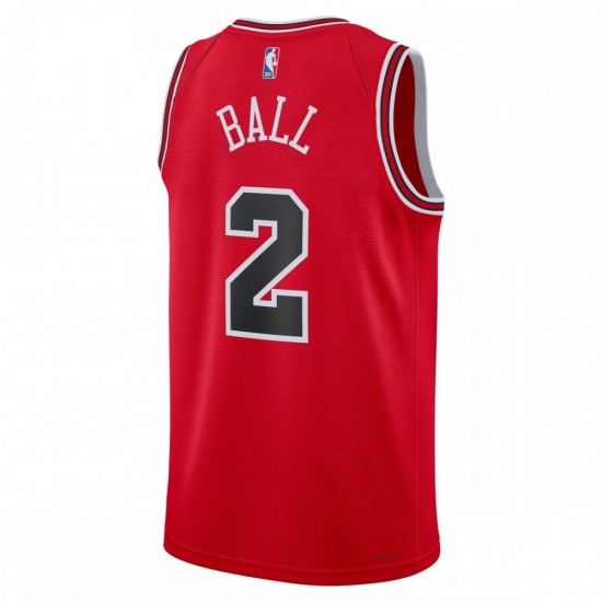 Lonzo Ball Chicago Bulls Nike Unisex 2022/23 Swingman Jersey - Icon Edition - Red