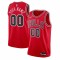 Chicago Bulls Nike Youth Swingman Custom Jersey Red - Icon Edition