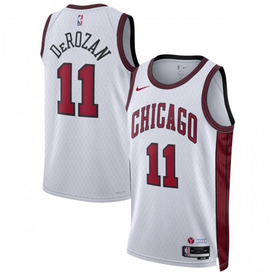 DeMar DeRozan Chicago Bulls Nike Unisex 2022/23 Swingman Jersey - City Edition - White