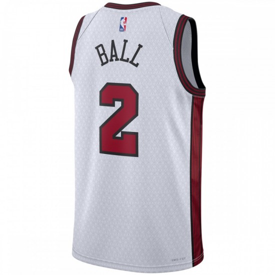 Lonzo Ball Chicago Bulls Nike Unisex 2022/23 Swingman Jersey - City Edition - White