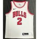 Men's Chicago Bulls Lonzo Ball #2 Nike White Swingman Jersey - Association Edition