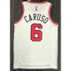 Men's Chicago Bulls Alex Caruso #6 Nike White 2021/22 Diamond Swingman NBA Jersey - Icon Edition