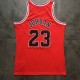 Men's Chicago Bulls Michael Jordan #23 Throwback Mitchell & Ness Red 1996-97 Hardwood Classics Player Jersey