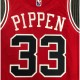 Men's Chicago Bulls Scottie Pippen #33 Nike Red 2021 Swingman NBA Jersey - Icon Edition