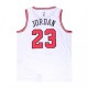 Men's Chicago Bulls Michael Jordan #23 White Replica Swingman Jersey - Association Edition