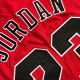 Men's Chicago Bulls Michael Jordan #23 Throwback Mitchell & Ness Red 1997-98 Hardwood Classics Player Jersey