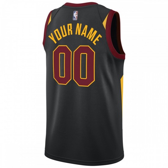 Cleveland Cavaliers Nike Swingman Custom Jersey Black - Statement Edition