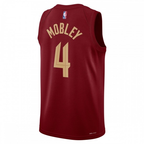 Evan Mobley Cleveland Cavaliers Nike 2022/23 Swingman Jersey Wine - Icon Edition