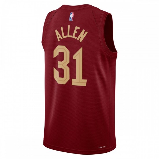 Jarrett Allen Cleveland Cavaliers Nike 2022/23 Swingman Jersey Wine - Icon Edition