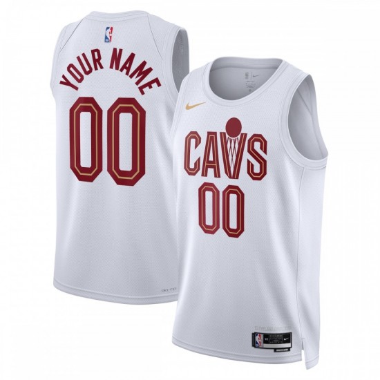 Cleveland Cavaliers Nike Unisex 2022/23 Swingman Custom Jersey White - Association Edition