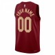 Cleveland Cavaliers Nike Unisex 2022/23 Swingman Custom Jersey Wine - Icon Edition