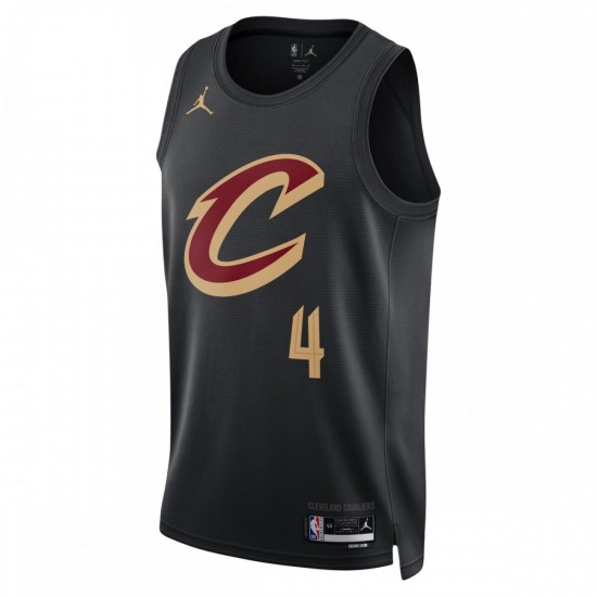 Evan Mobley Cleveland Cavaliers Jordan Brand 2022/23 Statement Edition Swingman Jersey - Black