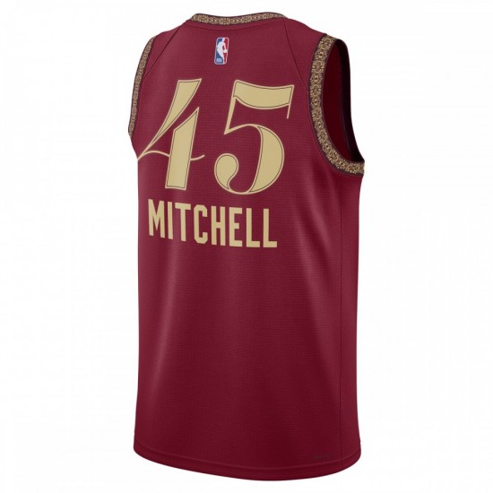 Donovan Mitchell Cleveland Cavaliers Nike Unisex 2023/24 Swingman Jersey - Wine - City Edition