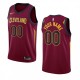 Men's Cleveland Cavaliers Nike Wine Swingman Custom NBA Jersey - Icon Edition