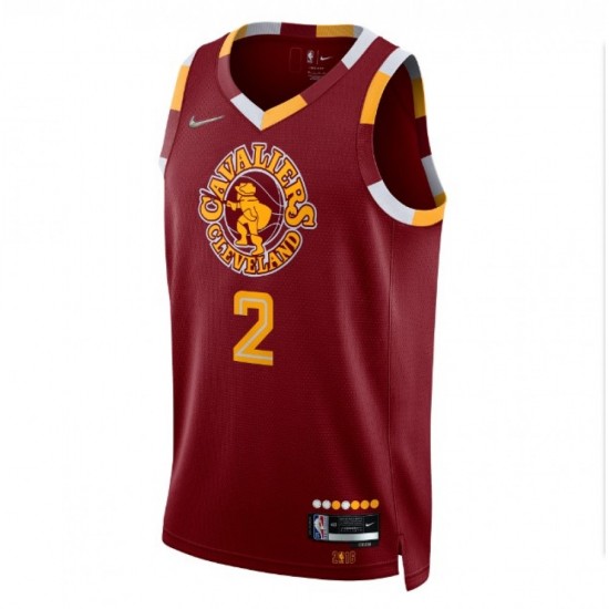 Men's Cleveland Cavaliers Collin Sexton #2 Nike Wine 2021/22 Swingman NBA Jersey - City Edition