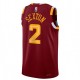 Men's Cleveland Cavaliers Collin Sexton #2 Nike Wine 2021/22 Swingman NBA Jersey - City Edition