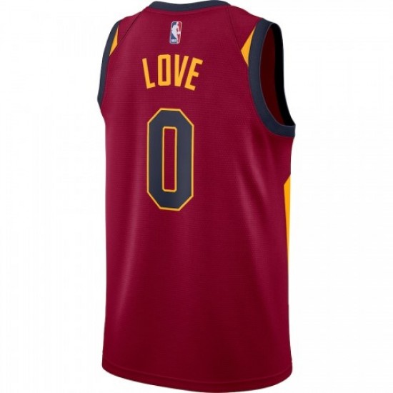 Men's Cleveland Cavaliers Kevin Love #0 Nike Maroon Swingman Jersey - Icon Edition