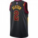 Men's Cleveland Cavaliers Collin Sexton #2 Jordan Black 2020/21 Swingman Jersey - Statement Edition