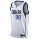 Dallas Mavericks Nike Custom Swingman Jersey White - Association Edition