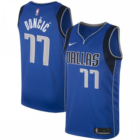 Dallas Mavericks Luka Doncic Nike Men's Swingman Jersey - Royal