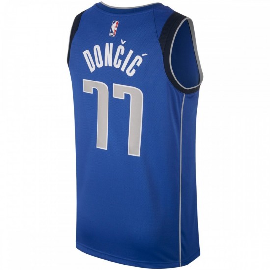 Dallas Mavericks Luka Doncic Nike Men's Swingman Jersey - Royal