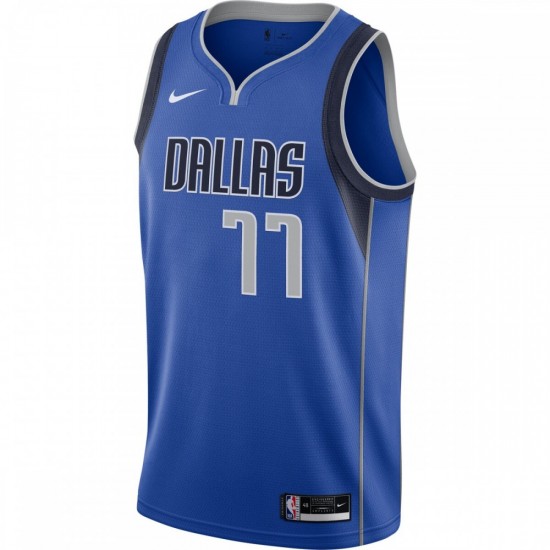 Luka Doncic Dallas Mavericks Nike 2020/21 Swingman Jersey Royal - Icon Edition