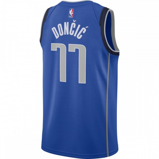 Luka Doncic Dallas Mavericks Nike 2020/21 Swingman Jersey Royal - Icon Edition