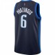 Kristaps Porzingis Dallas Mavericks Nike 2020/21 Swingman Player Jersey Navy - Earned Edition