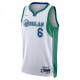 Kristaps Porzingis Dallas Mavericks Nike 2021/22 Swingman Jersey - City Edition - White