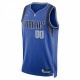 Dallas Mavericks Nike 2021/22 Diamond Swingman Custom Jersey - Icon Edition - Blue