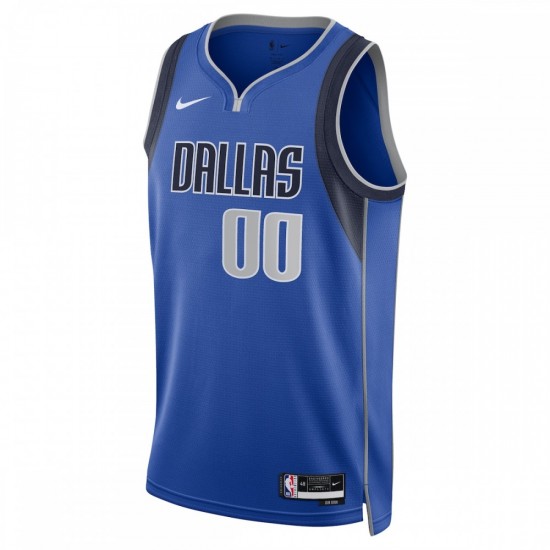 Dallas Mavericks Nike Unisex 2022/23 Swingman Custom Jersey Royal - Icon Edition