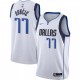 Men's Dallas Mavericks Luka Doncic #77 Nike White 2020/21 Swingman Jersey - Association Edition