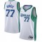 Men's Dallas Mavericks Luka Doncic #77 White 2021/22 Swingman Jersey - City Edition