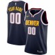 Denver Nuggets Nike Custom Swingman Jersey Navy - Icon Edition