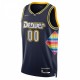 Denver Nuggets Nike 2021/22 Swingman Custom Jersey - City Edition - Navy