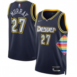 Jamal Murray Denver Nuggets Nike 2021/22 Swingman Jersey - City Edition - Navy