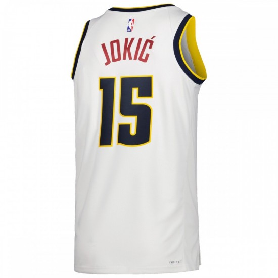 Nikola Jokic Denver Nuggets Nike Unisex 2022/23 Swingman Jersey - Icon Edition - White