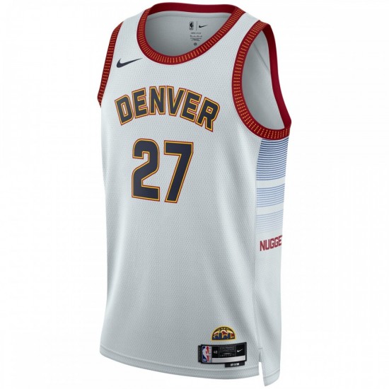 Jamal Murray Denver Nuggets Nike Unisex 2022/23 Swingman Jersey - City Edition - Silver