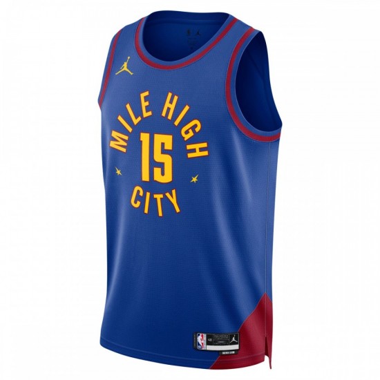 Nikola Jokic Denver Nuggets Jordan Brand 2022/23 Statement Edition Swingman Jersey - Blue