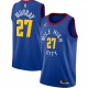 Men's Denver Nuggets Jamal Murray #27 Jordan Blue 2020/21 Swingman Jersey - Statement Edition