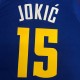 Men's Denver Nuggets Nikola Jokic #15 Jordan Blue 2020/21 Swingman Jersey - Statement Edition