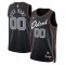 Detroit Pistons Nike Unisex 2023/24 Custom Swingman Jersey - Black - City Edition