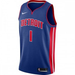 Reggie Jackson Detroit Pistons Nike Swingman Jersey Blue - Icon Edition