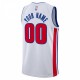 Detroit Pistons Nike Unisex 2022/23 Swingman Custom Jersey White - Association Edition