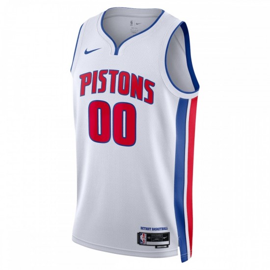 Detroit Pistons Nike Unisex 2022/23 Swingman Custom Jersey White - Association Edition