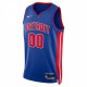 Detroit Pistons Nike Unisex 2022/23 Swingman Custom Jersey Blue - Icon Edition