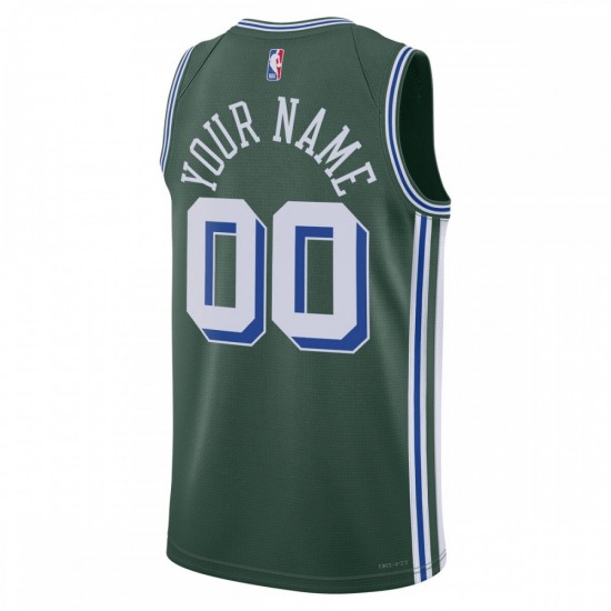 Detroit Pistons Nike Unisex 2022/23 Swingman Custom Jersey - City Edition - Green