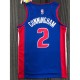 Men's Detroit Pistons Cade Cunningham #2 Nike Blue 2021/22 Swingman NBA Jersey - Icon Edition